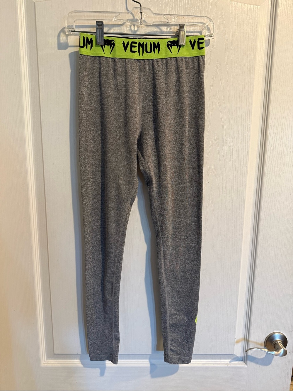 Venum Fusion dry tech Compression men’s training Tights leggings gray size small